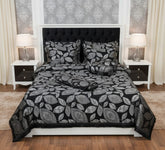 10 PCS Fancy Bridal Set (Jacquard Velvet)-Black